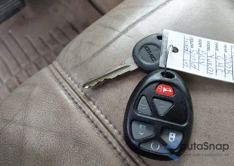 2008 GMC Yukon Xl 1500 Denali из США, поврежденный, VIN 1GKFK66878J168801